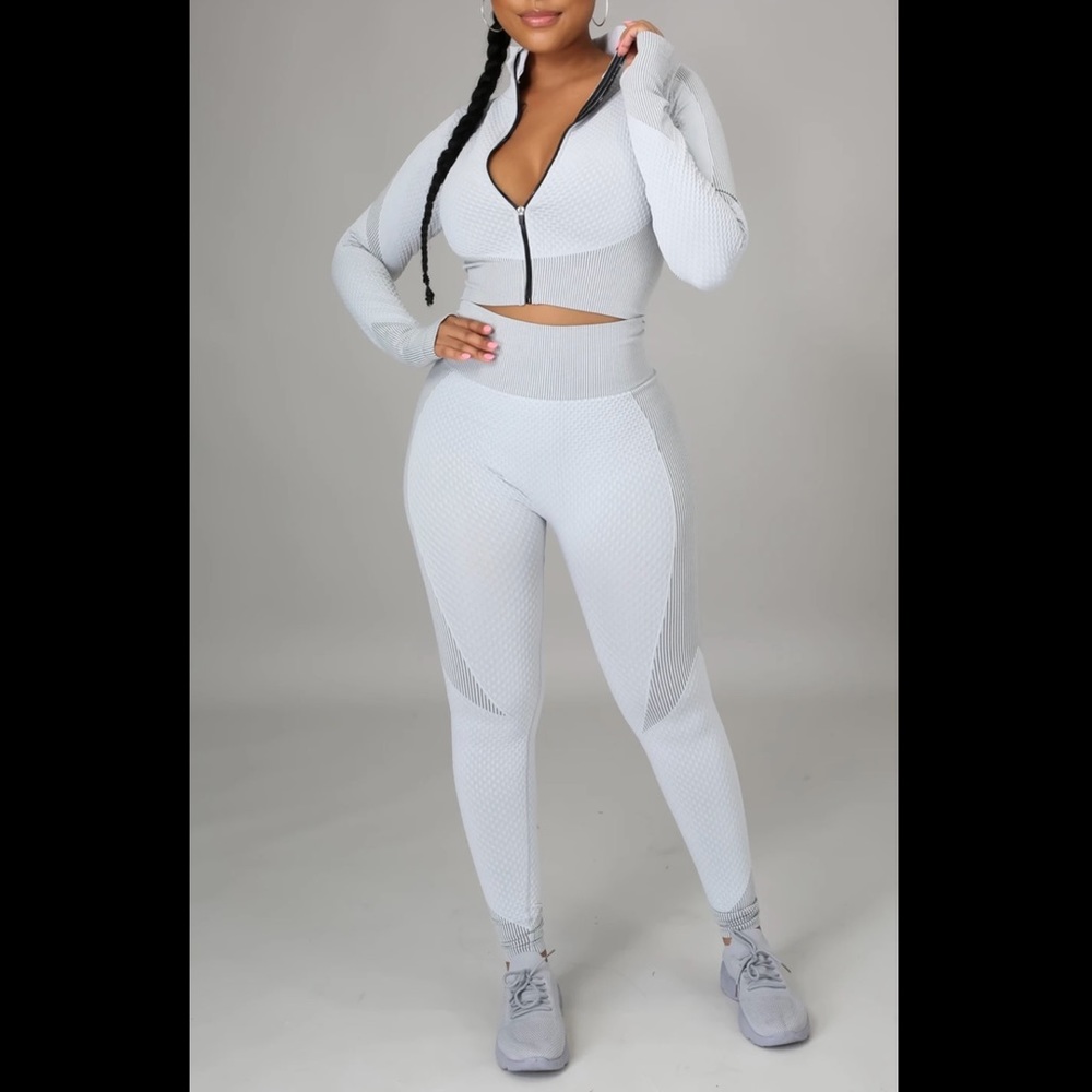 Grey workout set